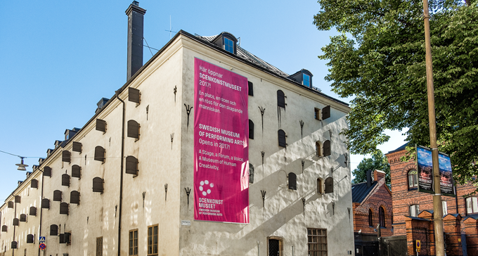Scenkonstmuseet slår upp portarna 11 februari 2017. Foto: Jonas André