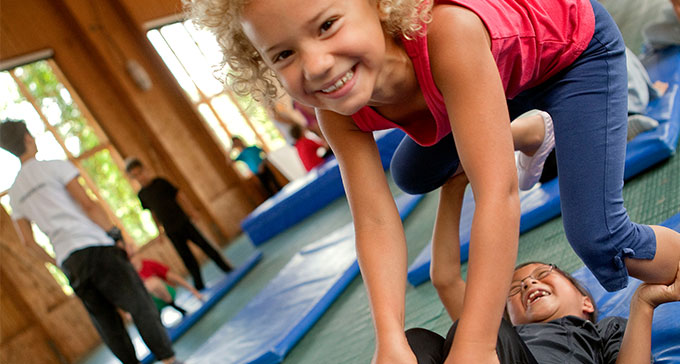 testa cirkus med Cirkus Cirkör under sportlovet. Foto: Christina Blom