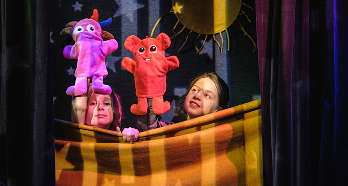 Dockteater på Scenkonstmuseet. Foto: Jonas André